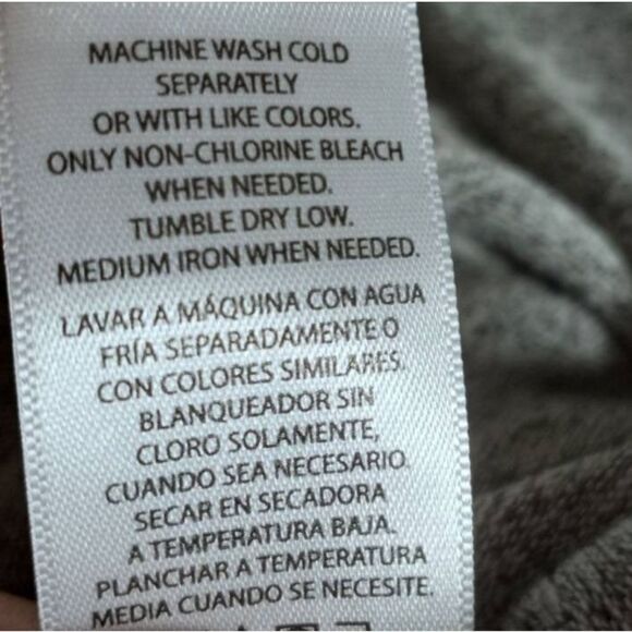 DANSKIN GRAY CARDIGAN SZ.L EUC. - Picture 6 of 6